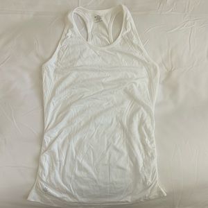 Athleta white workout tank top